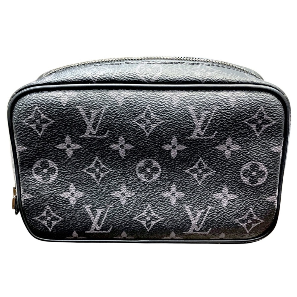 Louis Vuitton Trouse Toilette PM Pochette Monogram Eclipse Canvas M46577